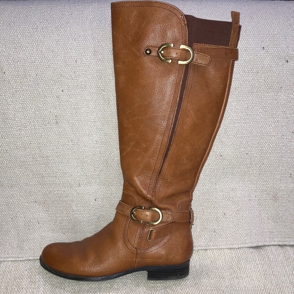 Naturalizer size women’s 4.5m wide calf Jennings below the Knee light Boots - Picture 1 of 16